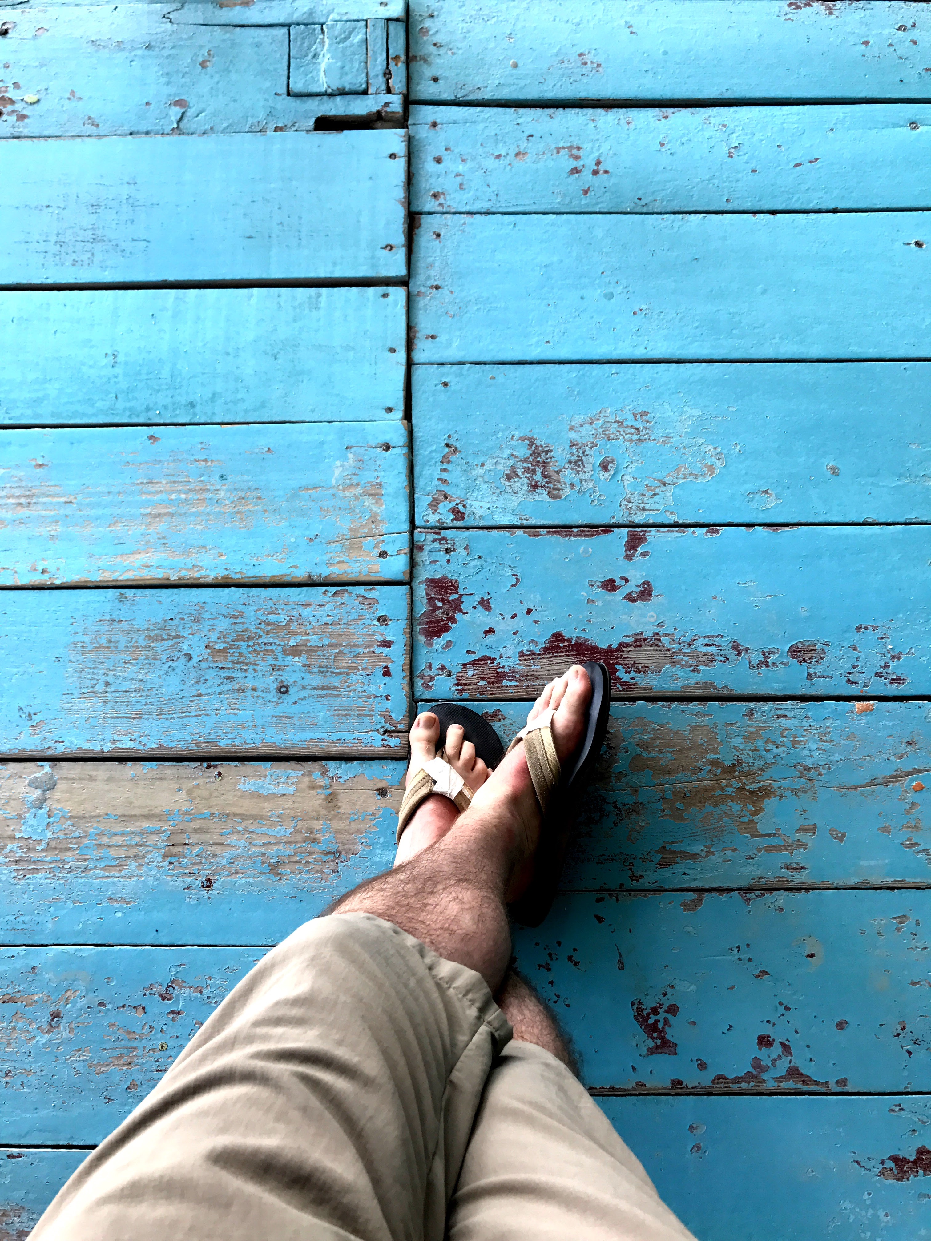 On the shore of Qinghai Lake